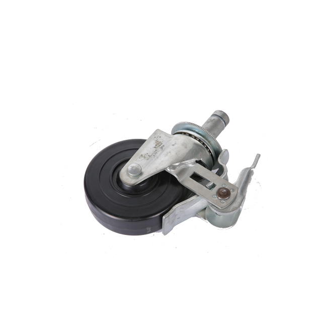 5" TPR Swivel Caster Wheel for Scaffolding with Brake