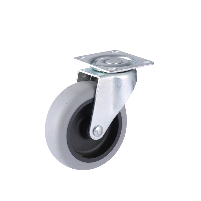 Light Duty Swivel Caster wheel for shopping trolley cart ,medicl equipment